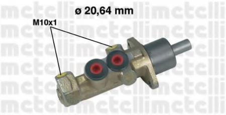 ЦИЛИНДР ТОРМОЗНОЙ RENAULT 19/CLIO/MEGANE/SCENIC С 050242