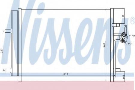 КОНДЕНСЕР FO MONDEO 07- 940043