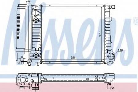 E30   (NISSENS) (NRF) (GERI) (.) 60731A