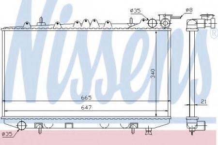  NISSAN PRIMERA 1.6 / 2.0 16V 90-96 62421