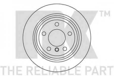ДИСК ТОРМОЗНОЙ BMW 3 F30 ЗАДНИЙ ВЕНТ.D=300ММ. 201597