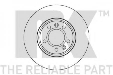 ДИСК ТОРМОЗНОЙ ПЕРЕДНИЙ 343727