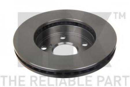 ДИСК ТОРМОЗНОЙ TOYOTA PREVIA 2.4 90-00/DODGE CARAVAN 00- ПЕРЕДНИЙ ВЕНТ.D=255ММ. 204569