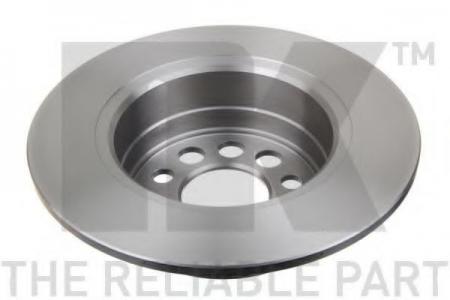 ДИСК ТОРМ VOL 240/740/760/940/960 ЗАД НЕ ВЕНТ 281X10 204807