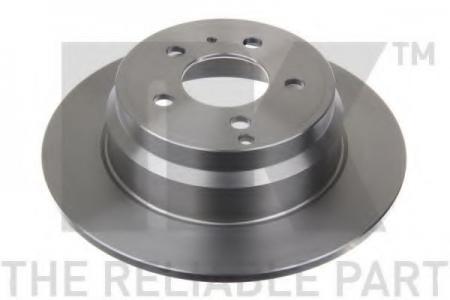 ДИСК ТОРМОЗНОЙ VOLVO 850 91-96/S70/V70 97-00 ЗАДНИЙ D=295ММ. 204833