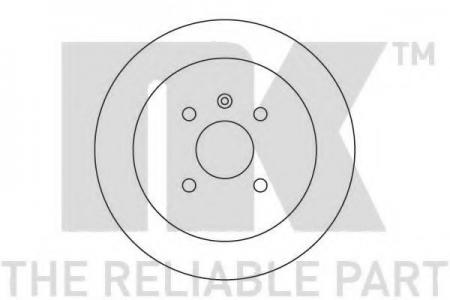 ТОРМОЗНОЙ ДИСК 205007