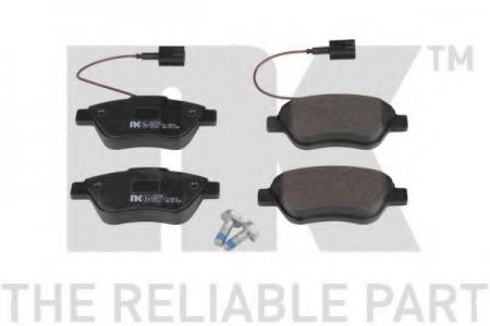 КОЛОДКИ ТОРМ.ПЕР. ДИСК.SCHEIBENBREMSBELAG, SCHEIBENBREMSE 222388