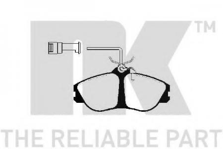 КОМПЛЕКТ ТОРМОЗНХ КОЛОДОК, ДИС 224722