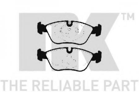 КОМПЛЕКТ ТОРМОЗНХ КОЛОДОК, ДИС 224812