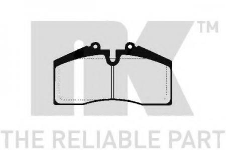 КОЛОДКИ ТОРМ.ПЕР. ДИСК.SCHEIBENBREMSBELAG, SCHEIBENBREMSE 225602