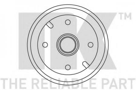 БАРАБАН ТОРМОЗНОЙ BREMSTROMMEL 255102