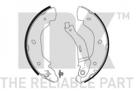 КОЛОДКИ БАРАБ FRD TRANSIT 2.0DI/TDCI-2.4DI/TD ДИСК 15 00- 2725676