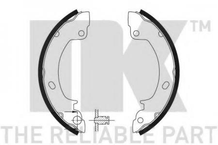 КОЛОДКИ ТОРМОЗНЫЕ БАРАБАННЫЕ BREMSBACKENSATZ 2734529