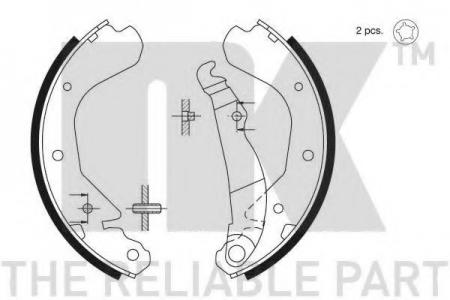  : VECTRA A/KADETT E, D/79-95/1.2/1.3/1.4/1.5/1.6/1.8/2.0 2736409