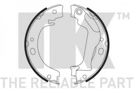 КОЛОДКИ ТОРМОЗНЫЕ БАРАБАННЫЕ 2745748