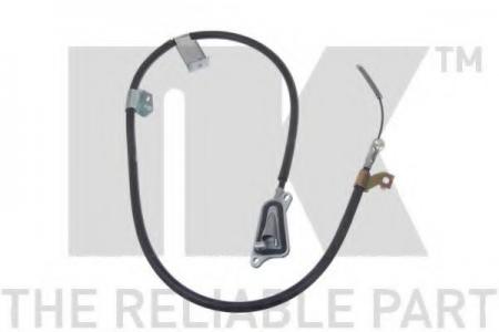 ТРОС РУЧНОГО ТОРМОЗА NISSAN ALMERA (N16) 1.5 00- ЗАДНИЙ ЛЕВЫЙ (БАРАБАН.ТОРМ.) 9022104