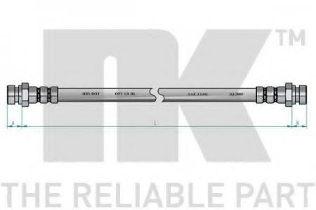   BREMSSCHLAUCH 853409