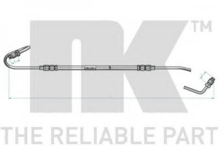 ШЛАНГ ТОРМОЗНОЙ 853753 853753
