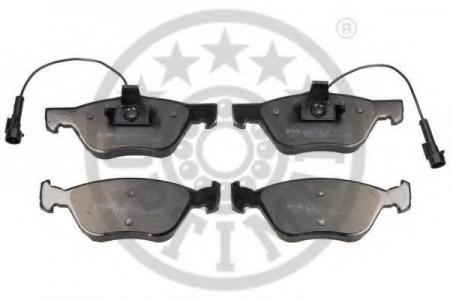 КОМПЛЕКТ ТОРМОЗНЫХ КОЛОДОК, ДИСКО 10073