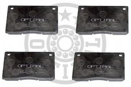 КОМПЛЕКТ ТОРМОЗНЫХ КОЛОДОК, ДИСКО 5901