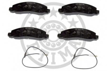 КОМПЛЕКТ ТОРМОЗНЫХ КОЛОДОК, ДИСКО 9417