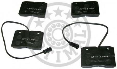 КОМПЛЕКТ ТОРМОЗНЫХ КОЛОДОК, ДИСКО 9538