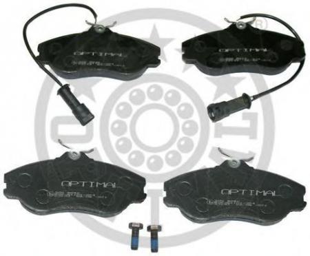 КОМПЛЕКТ ТОРМОЗНЫХ КОЛОДОК, ДИСКО 9842