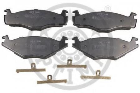 КОМПЛЕКТ ТОРМОЗНЫХ КОЛОДОК, ДИСКО 9968