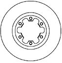 BREMSSCHEIBE 45519