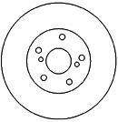 ���� ��������� �������� ��� TOYOTA AVENSIS 1.8, 2.0 45551