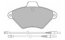 BREMSBELAGSATZ, SCHEIBENBREMSE 6397