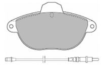 BREMSBELAGSATZ, SCHEIBENBREMSE 6466