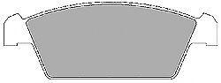 BREMSBELAGSATZ, SCHEIBENBREMSE 6601
