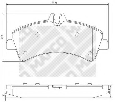 - .  RE MB SPRINTER, VW CRAFTER 06- 6799