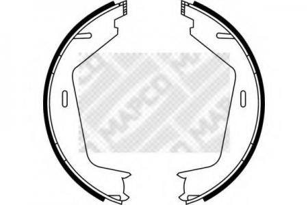 К-Т КОЛОДОК ТОРМ. VOLVO S60,S80,V70,XC70 98- 8862