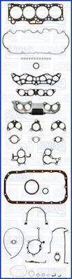   MAZDA 626 88-92, FORD PROBE 2.2T 12V F2 89-91 50128400