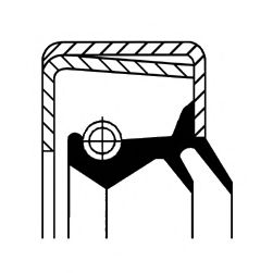 УПЛОТНЯЮЩЕЕ КОЛЬЦО, КОЛЕНЧАТ 12015758B