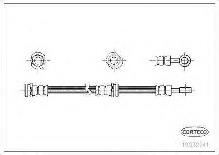   RE L 575MM NI  ALMERA N16 00- 19032241