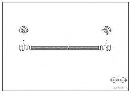  . RE L  HONDA JAZZ II   02-08  300 MM 19032985