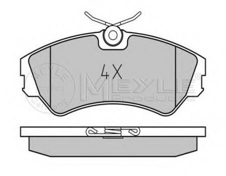 ТОРМОЗНЫЕ КОЛОДКИ 0252012419