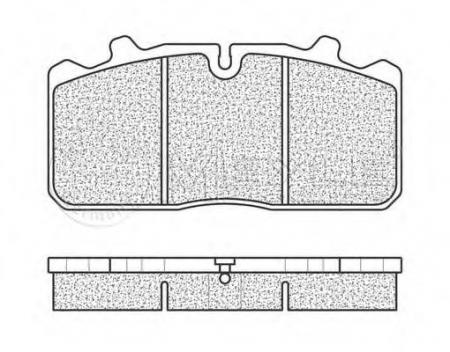ТОРМОЗНЫЕ КОЛОДКИ 0252908826