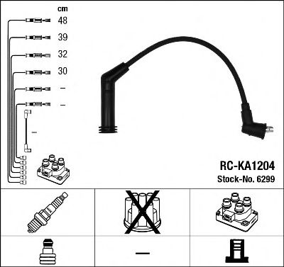 6299 / RC-KA1204    HY ATOS 1.0I 02.98-, GETZ 1.1 09.02- UNIWERSAL 6299