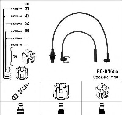 RC-RN655 (7190) RENAULT 19 1.8I -96 -  7190
