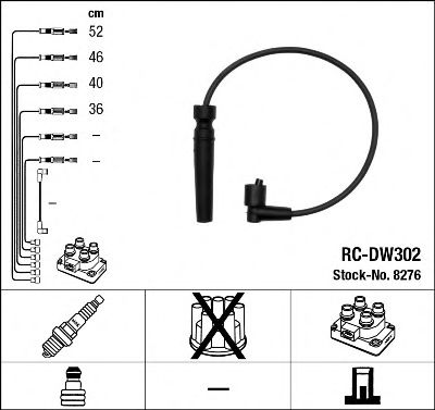 NGK   . AVEO 1.4 16V 06 8276