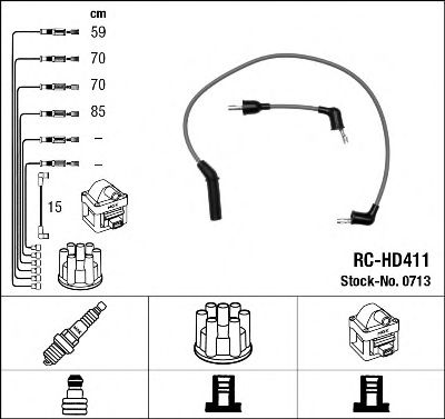 RC-HD411 (0713) HY SONATA 1.8-2.4I -98 К-Т ПР 0713