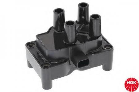 48027 / U2008 КАТУШКА ЗАЖИГАНИЯ FORD: C-MAX 1.6 07-, FIESTA V 1.25 16V/1.4 16V/1.6 16V 01-, FIESTA VI 1.25/1.4/1.4 LPG/1.6 TI 08-, FIESTA VAN 1.25 09-, FOCUS C-MAX 1.6/1.6 TI 03-07 48027