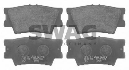 КОМПЛЕКТ ТОРМОЗНЫХ КОЛОДОК 81916651