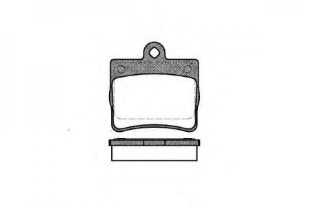 КОЛОДКИ ТОРМОЗНЫЕ ДИСКОВЫЕ /КОМПЛЕКТ 4 ШТ/ MB W202 063000