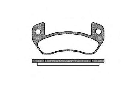 КОЛОДКИ ТОРМОЗНЫЕ ПЕРЕДНИЕ ДЛЯ MAZDA B-SERIE 2.5D / TD 02-> 115200