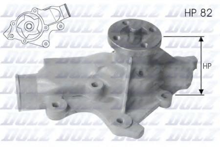 НАСОС ВОДЯНОЙ JEEP WRANGLER/GRAND CHEROKEE 4.0 V6 91-98 J-201